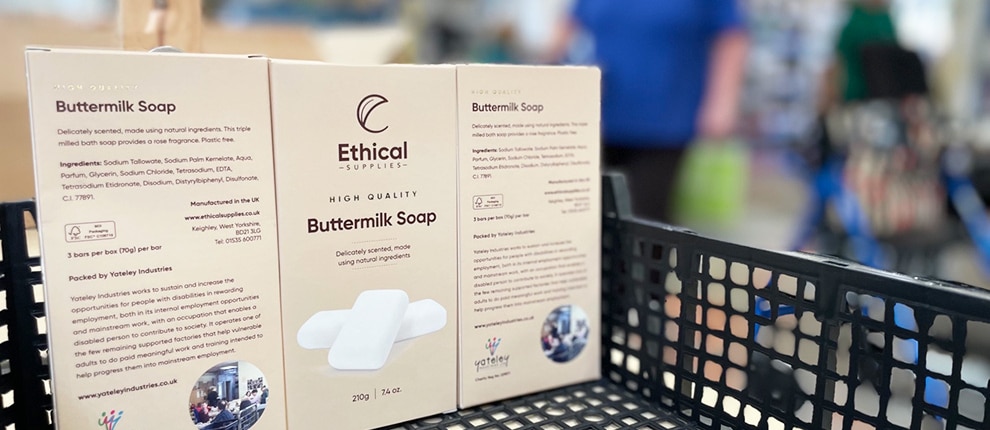 Ethical Supplies for packaging