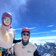 Neil and Natasha climb Gran Paradiso for charity